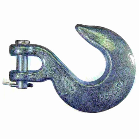 Midwest Fastener 3/8" Zinc Plated Steel Chain Clevis Slip Hooks 54666
